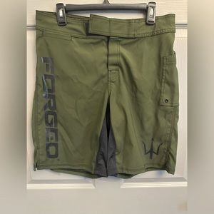 Forged Olive Green MOD Swimming Board Shorts Size Men’s 32